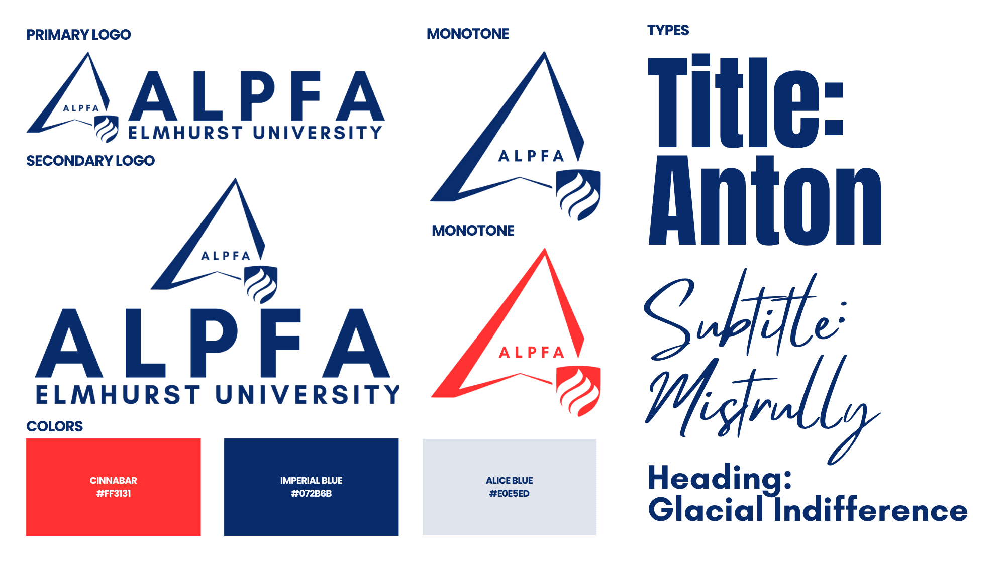 ALPFA - Corporate Brand Identity System
